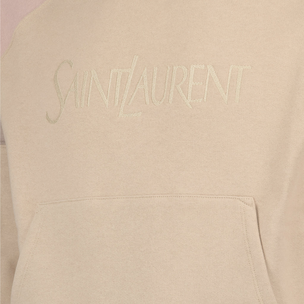 Sweatshirts Sweat à capuche Saint Laurent Beige Homme