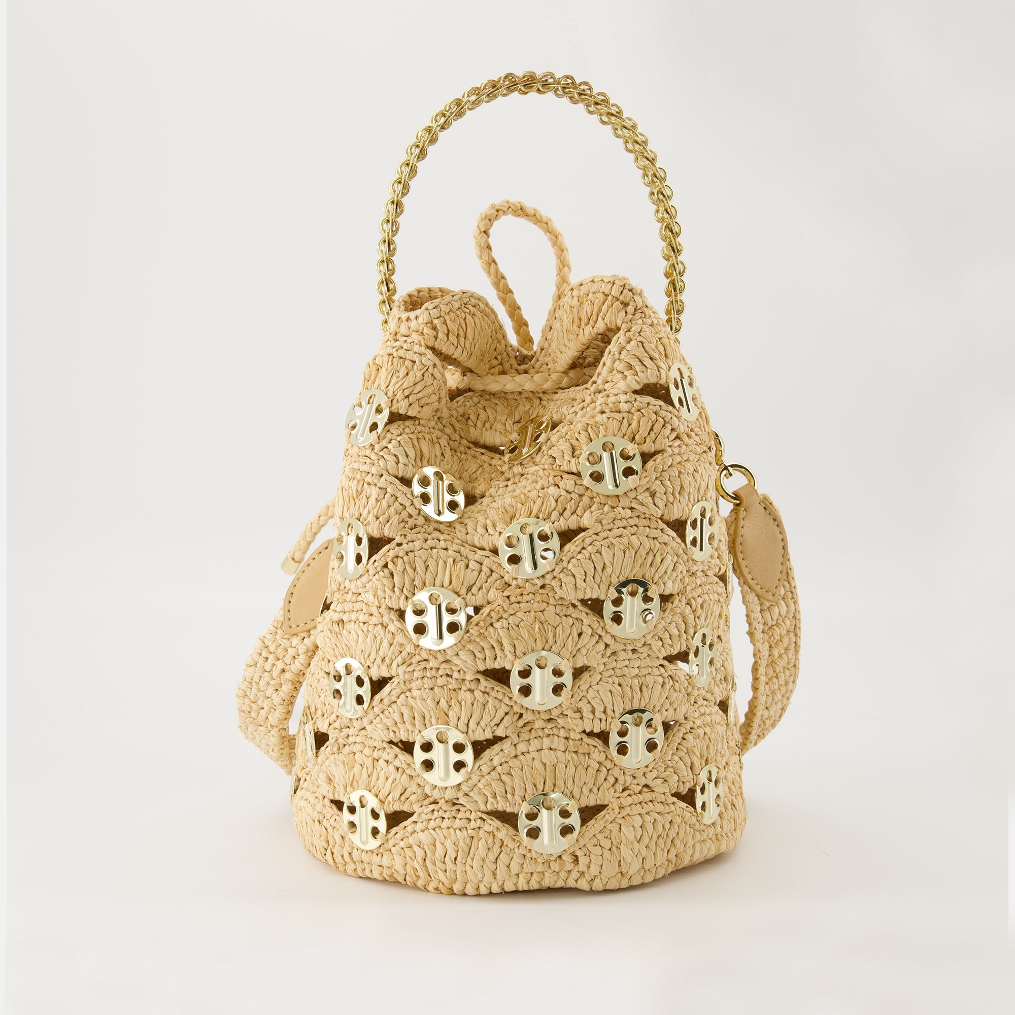 Bucket bags Raffia Bucket Bag Rabanne Beige Femme