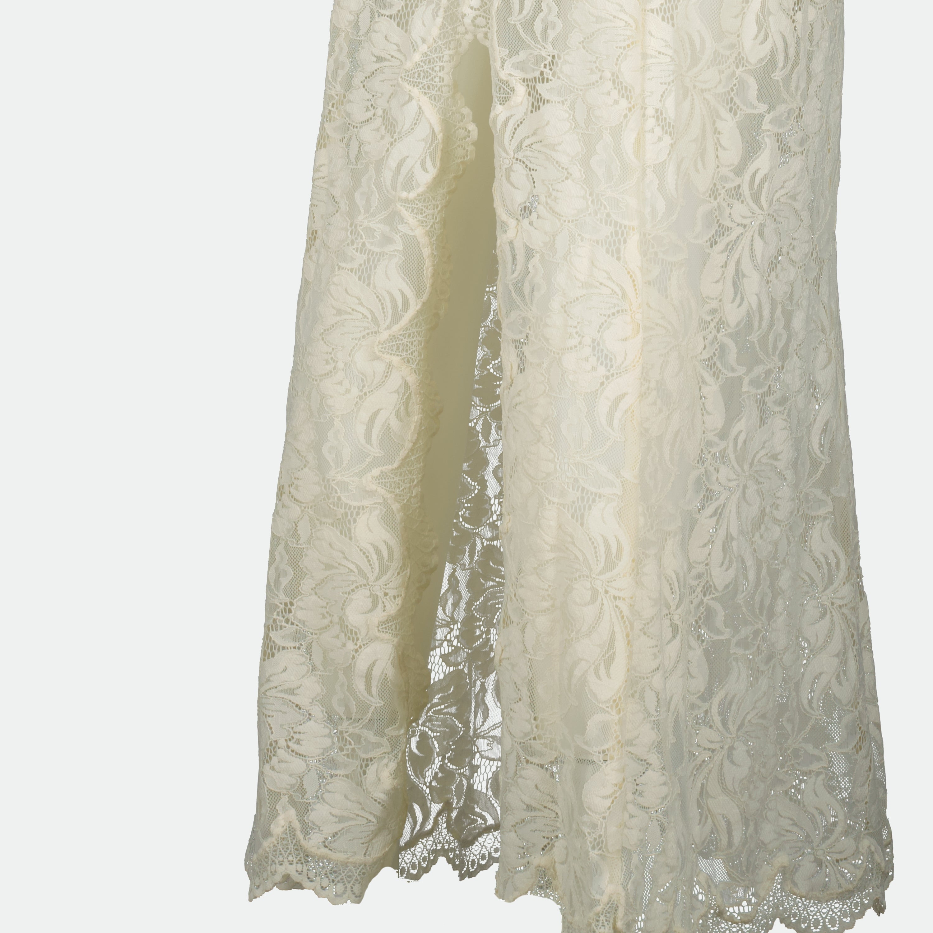 Dresses Robe longue en dentelle Rabanne White Femme