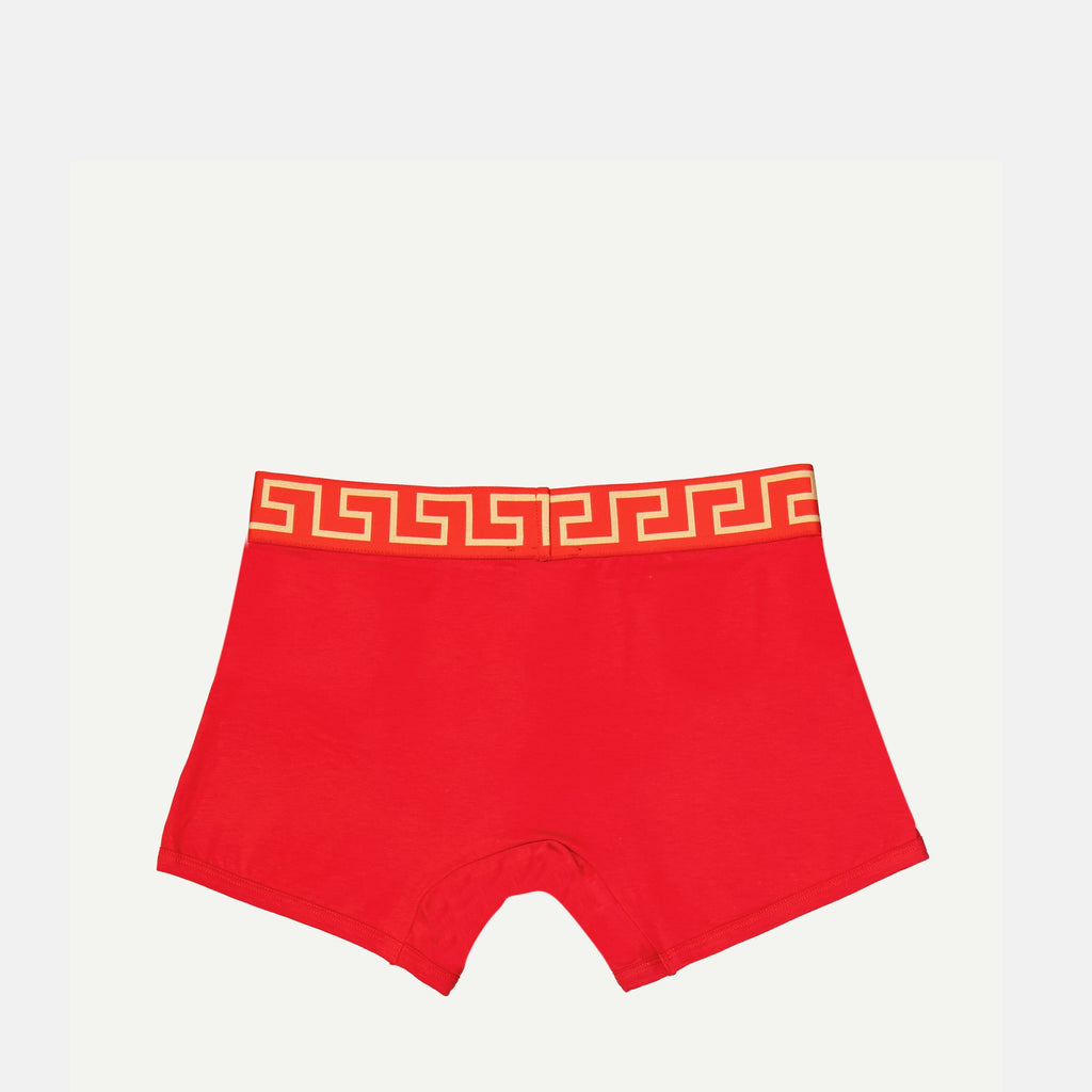 Underwear and homewear Boxer Medusa long Versace Red Homme