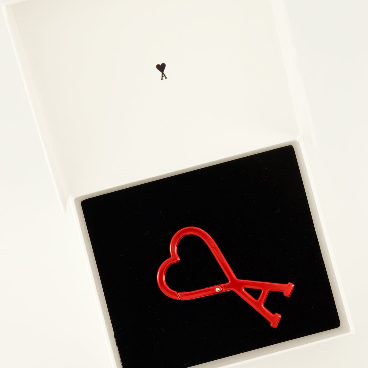 Lifestyle Porte-clés mousqueton AMI de coeur rouge Ami PARIS Rouge Unisexe