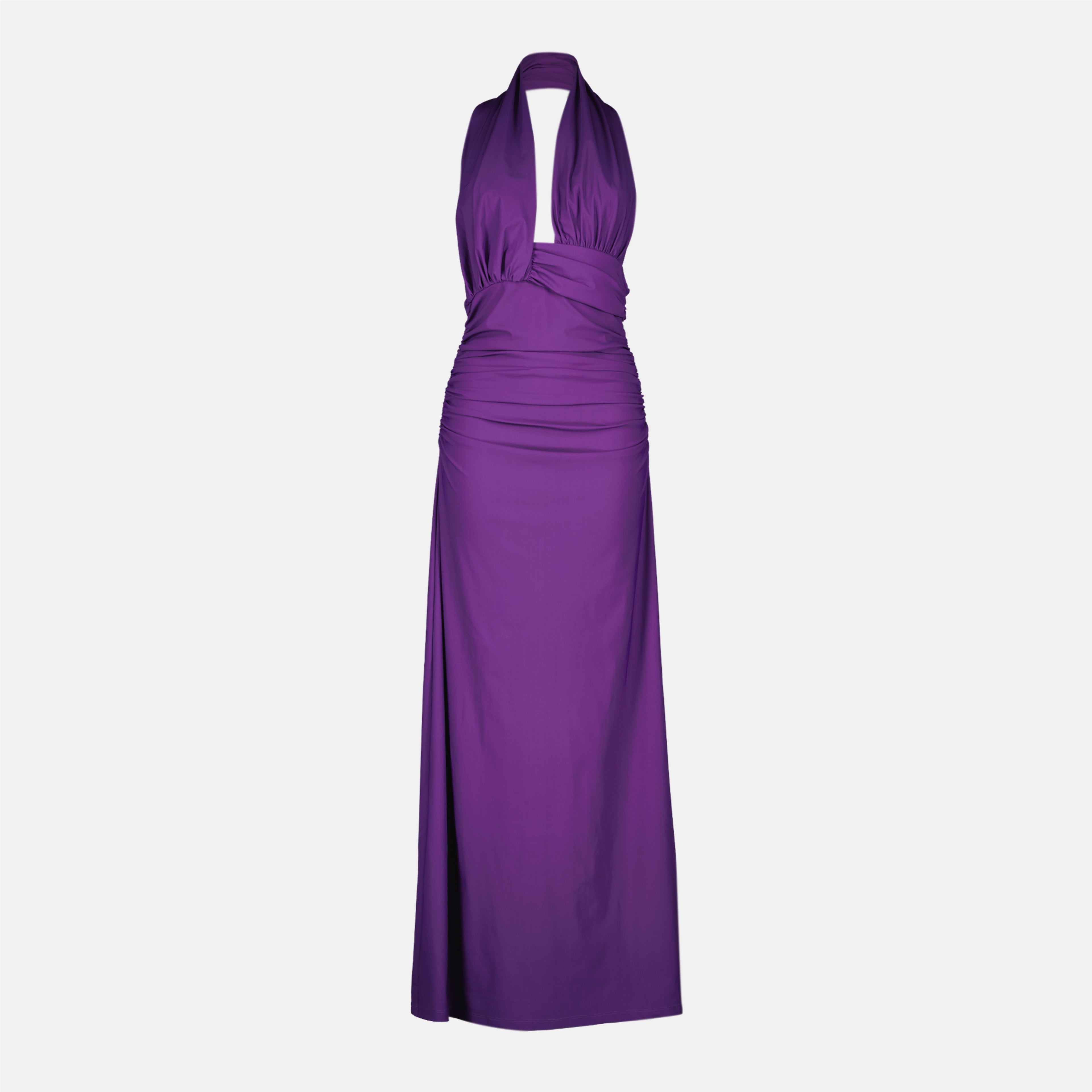 Image de l'article Robe de plage Onda longue violet de la marque Christopher Esber pour Femme - Saison Printemps-Été 2026 - Vue de Face