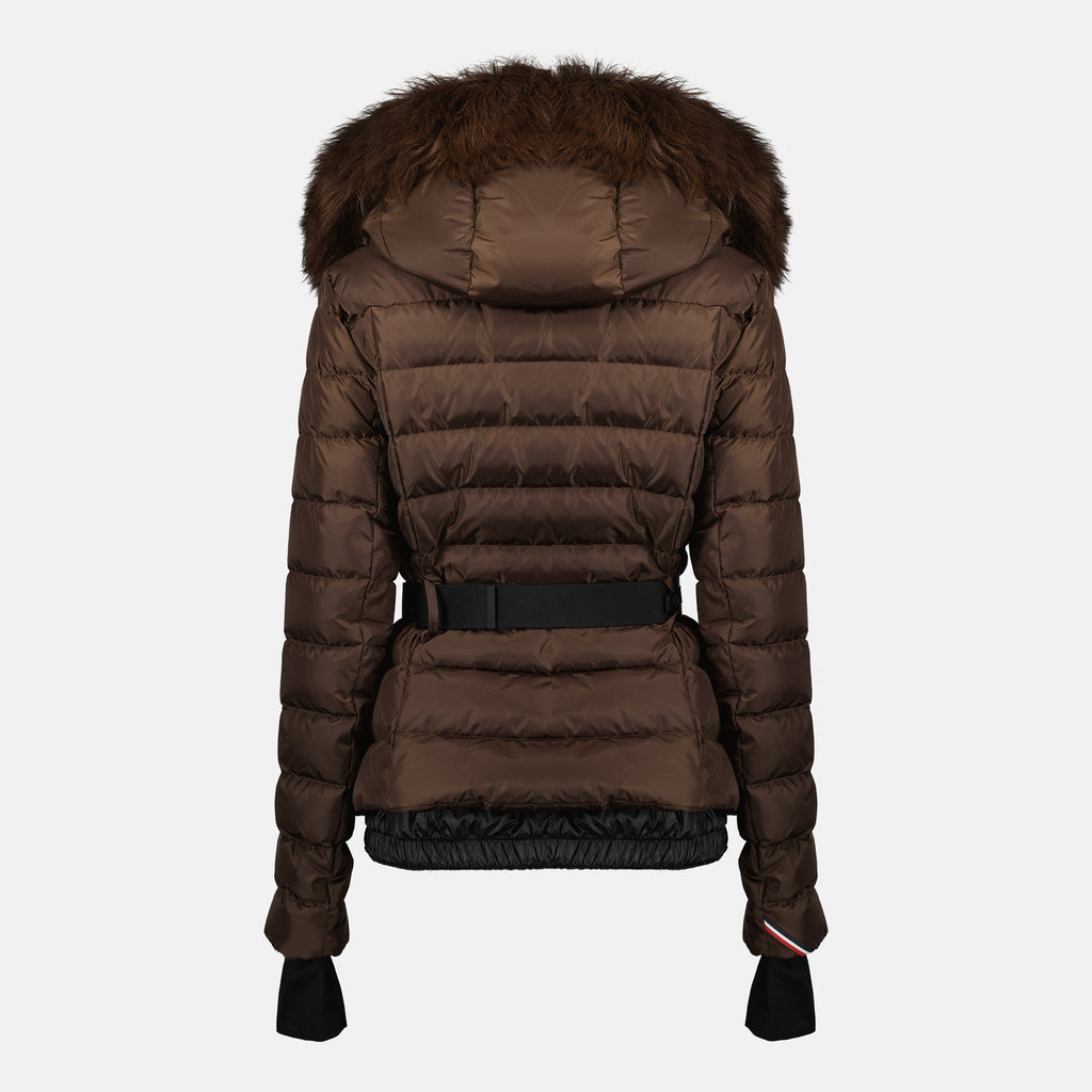 Image de l'article Doudoune Beverley marron de la marque Moncler Grenoble pour Femme - Saison Automne-Hiver 2025 - Vue de Dos