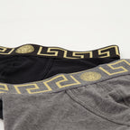 Unterwäsche und homewear Lot de boxers Medusa Greca Versace Schwarz Homme