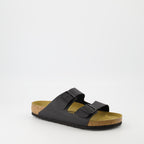 Open shoes Arizona Sandals Birkenstock Black Homme