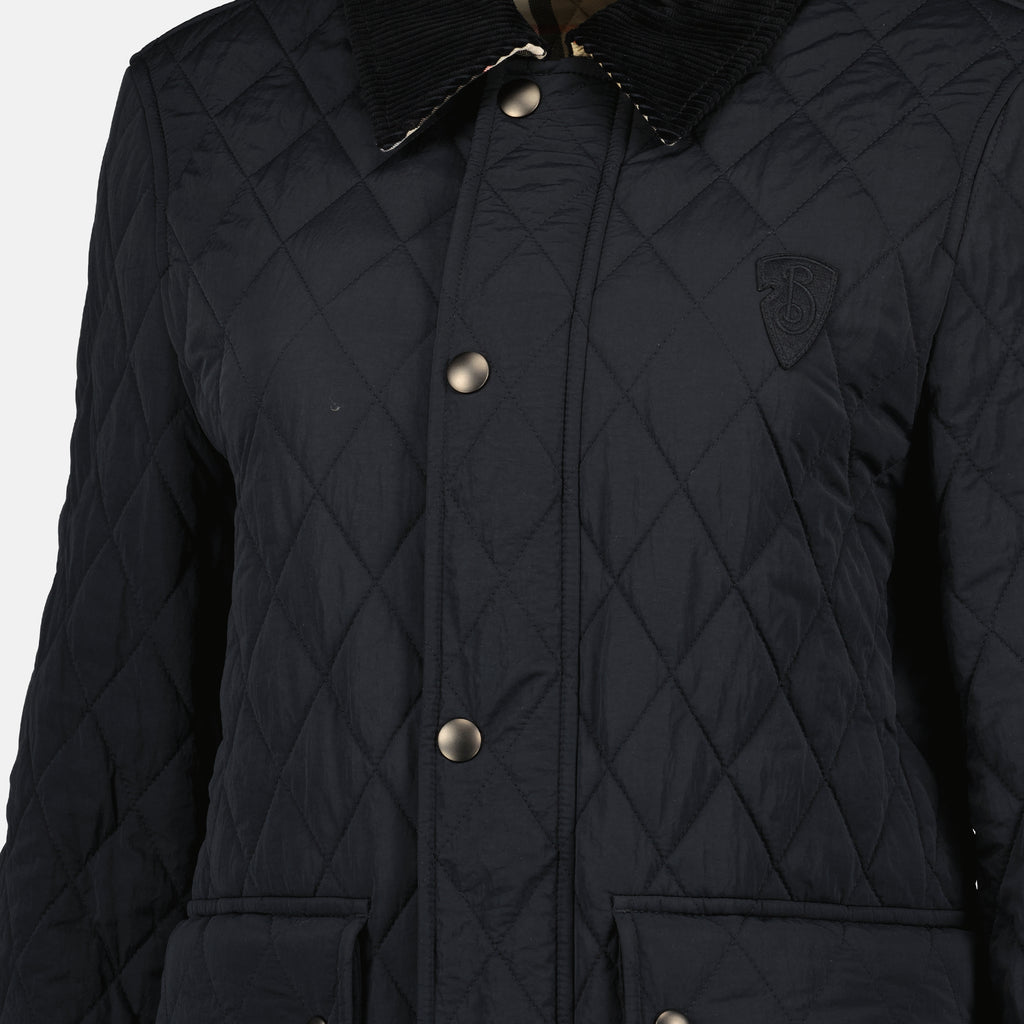 Jackets Veste matelassée Burberry Black Femme
