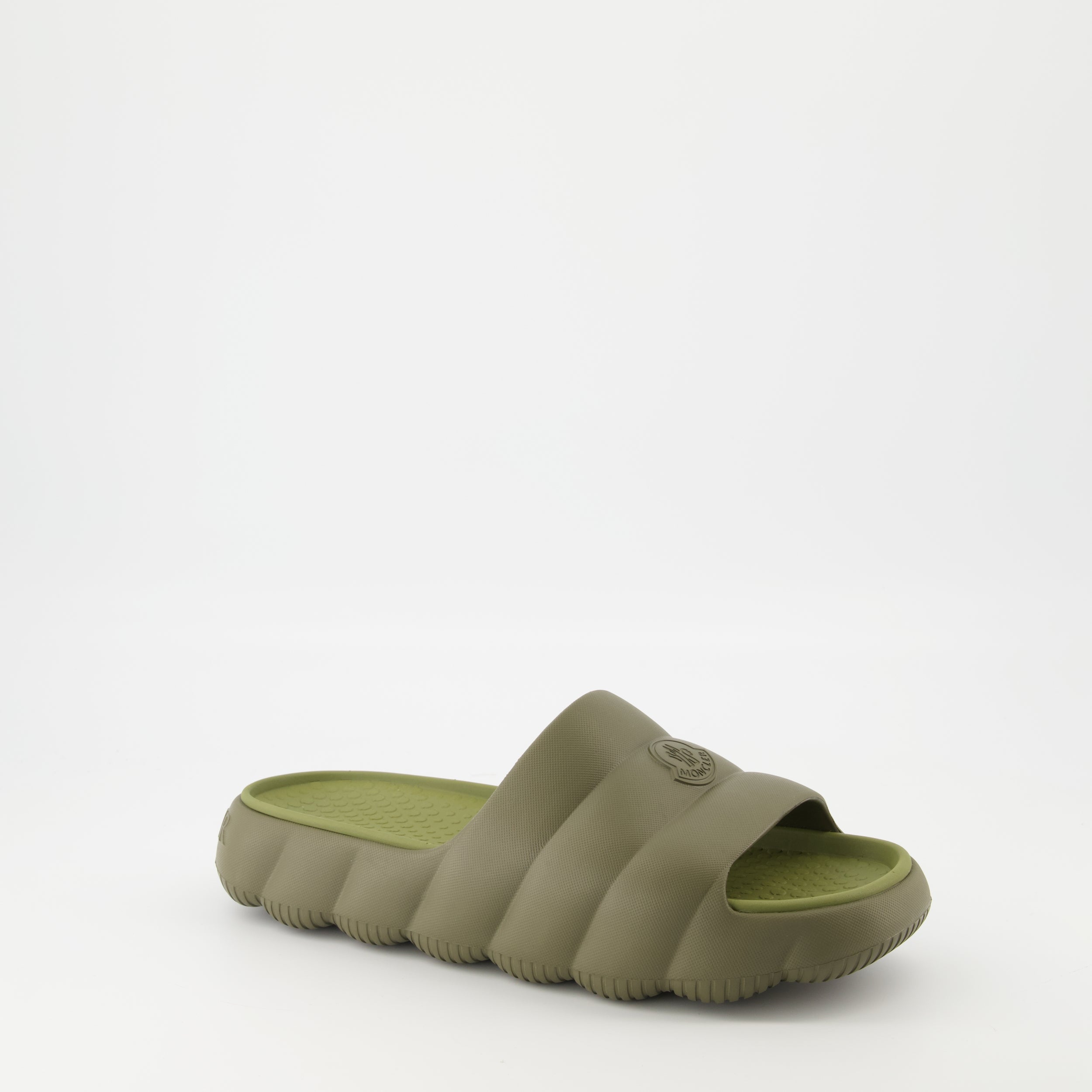 Open shoes Lilo Slippers Moncler Khaki Homme