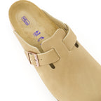 Offene schuhe Boston Mules Birkenstock Beige Homme