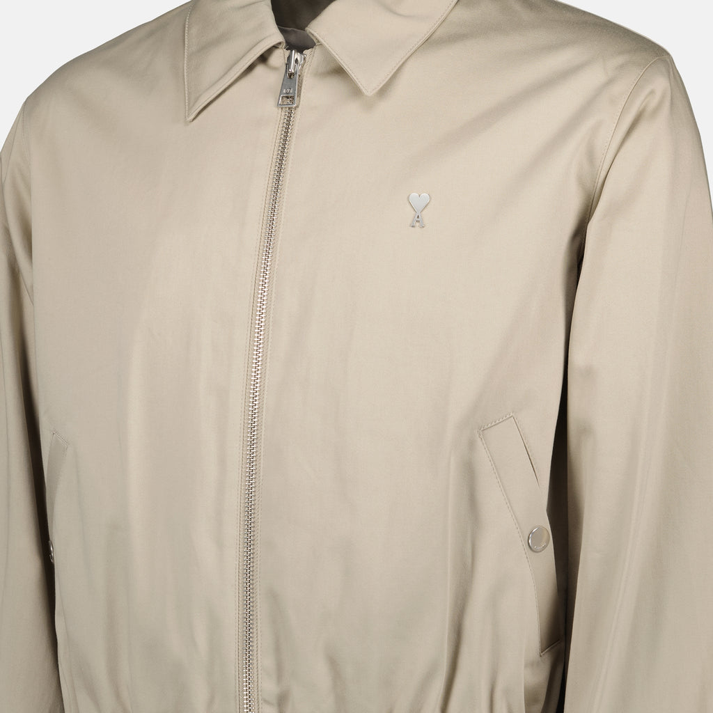 Giacche Veste AMI de coeur Ami PARIS Beige Homme