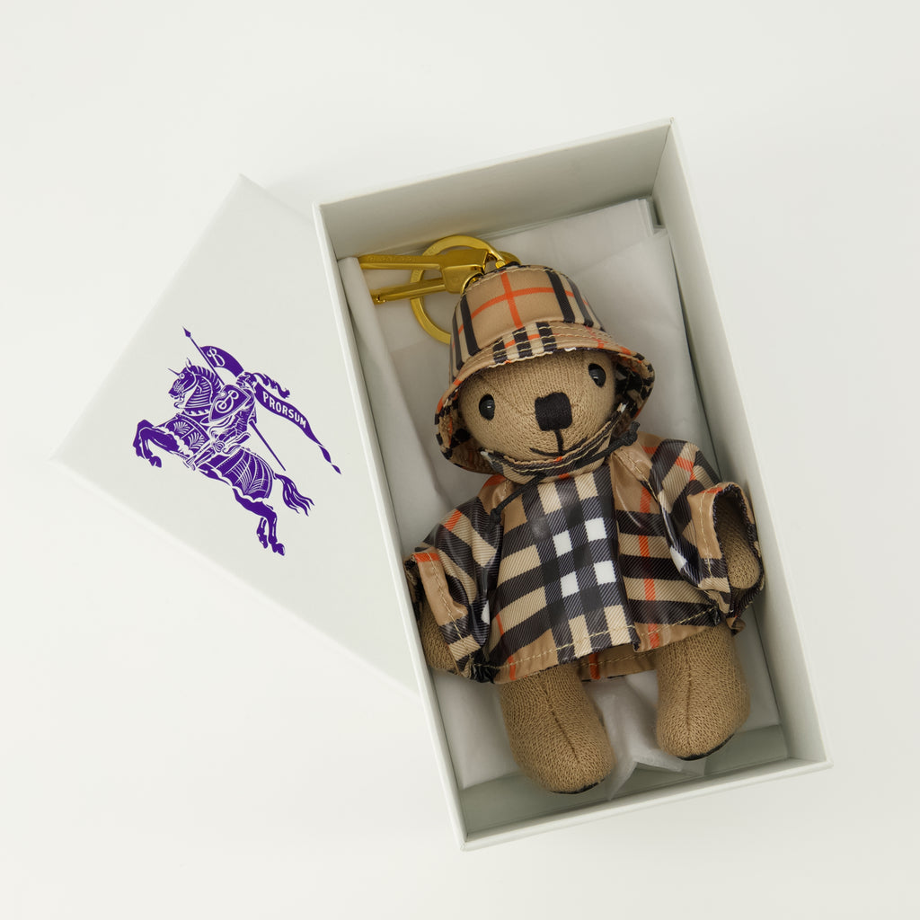 Image de l'article Porte-clés Thomas Bear de la marque Burberry pour Femme - Saison Automne-Hiver 2025 - Vue détaillée_3
