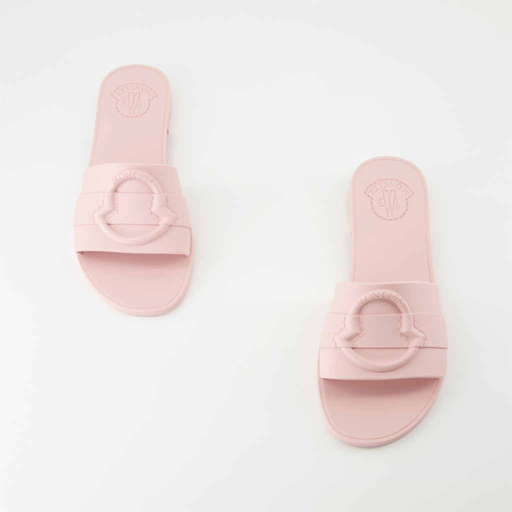 オープントゥシューズ バジル ラバーサンダル Moncler ピンク Femme