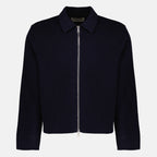 Vestes Veste Mazir en laine Officine Générale Bleu foncé Homme