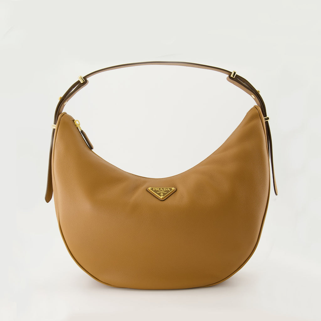 Handtaschen und schultertaschen Grand sac rond Prada Braun Femme