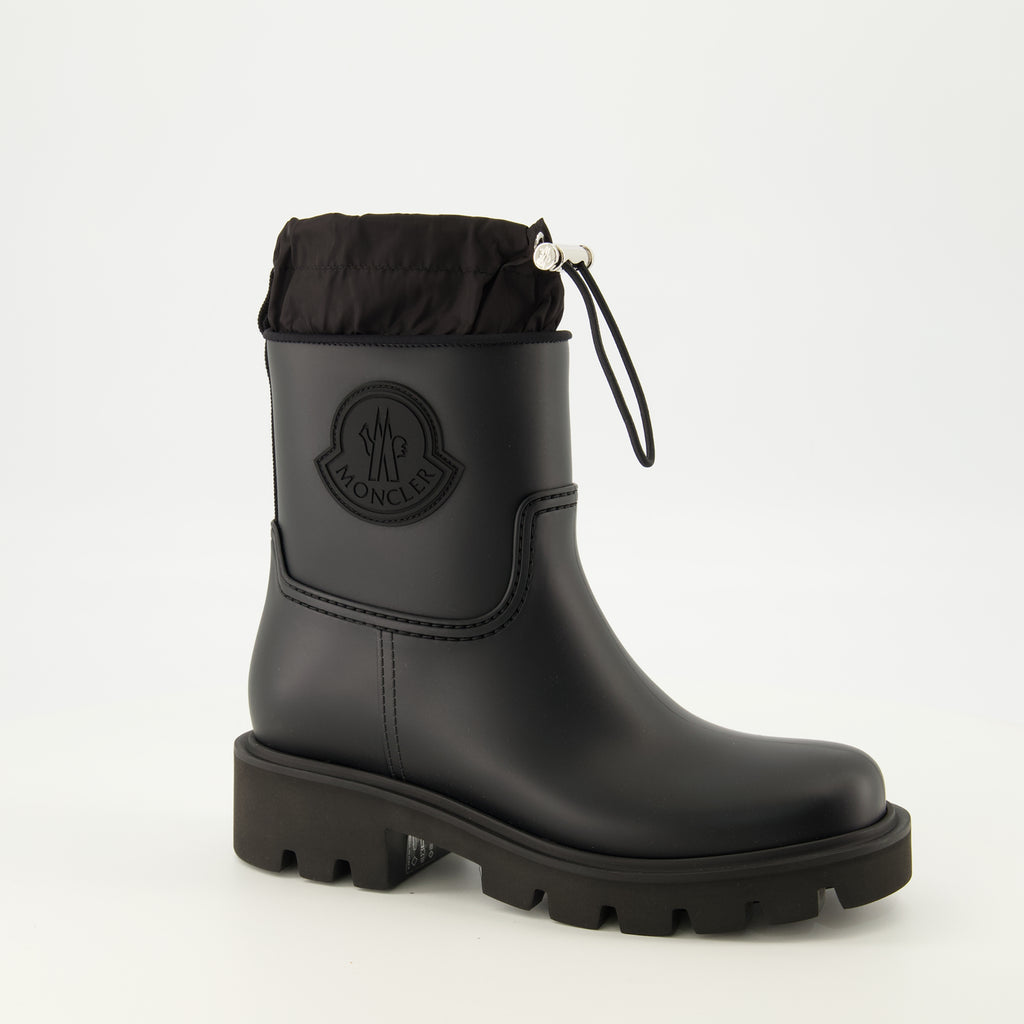 Bottines Kickstream Black Ankle Boots Moncler Noir Femme