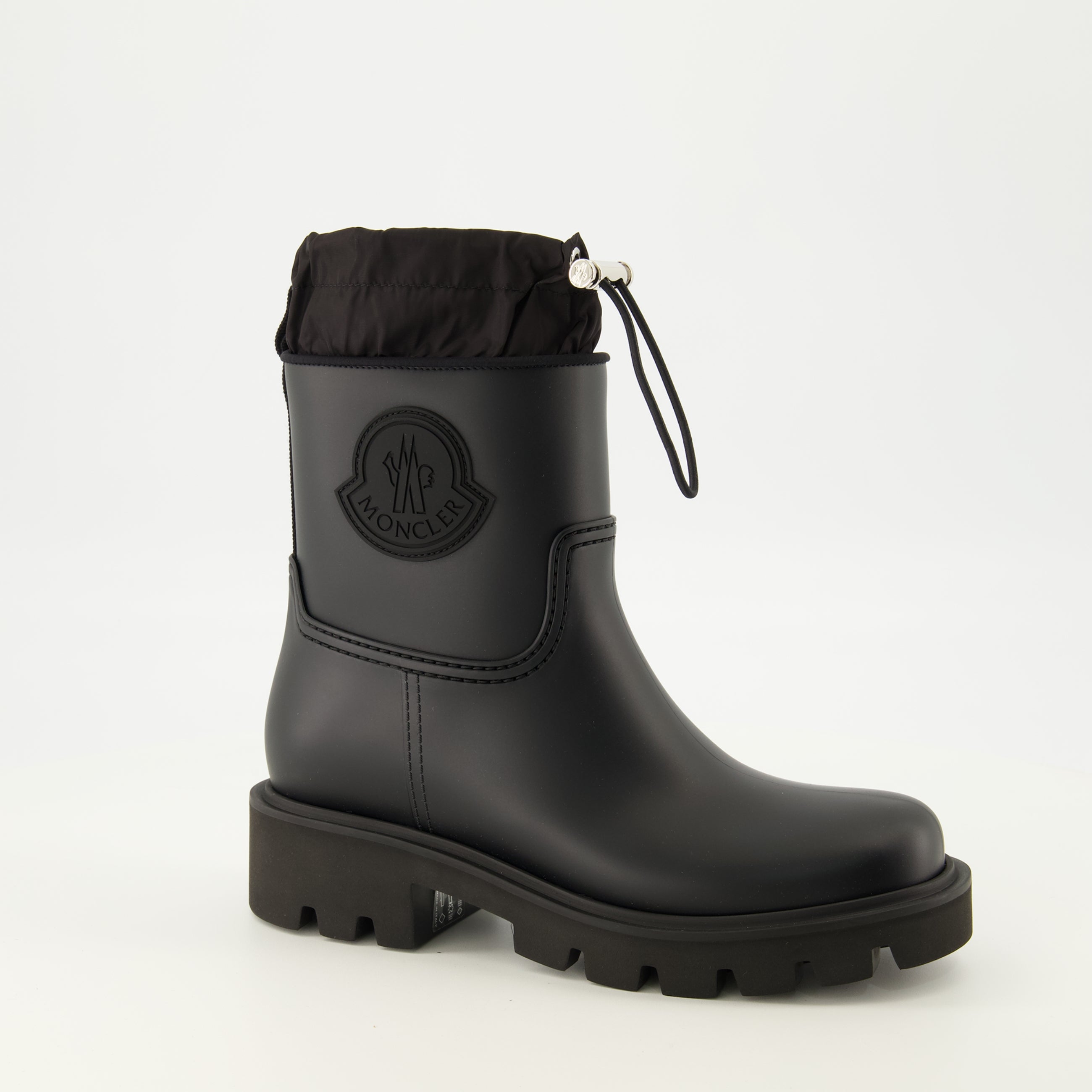 Bottines Kickstream Black Ankle Boots Moncler Noir Femme