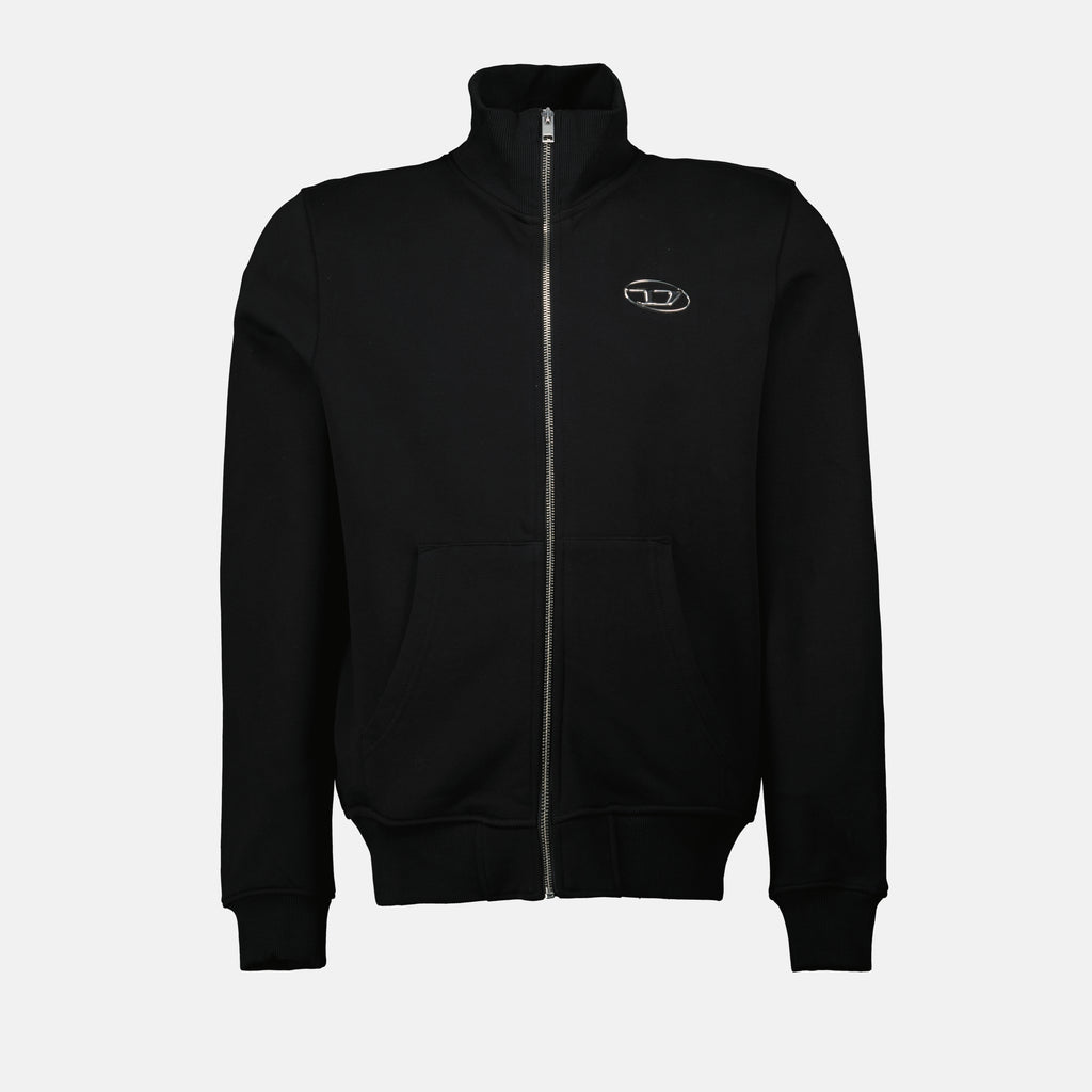Sweatshirts Sweat- shirt zippé S-Ginni-Zip-Od Diesel Noir Homme