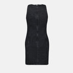 Robes Robe en denim De-Ferriz-Fsd Diesel Noir Femme