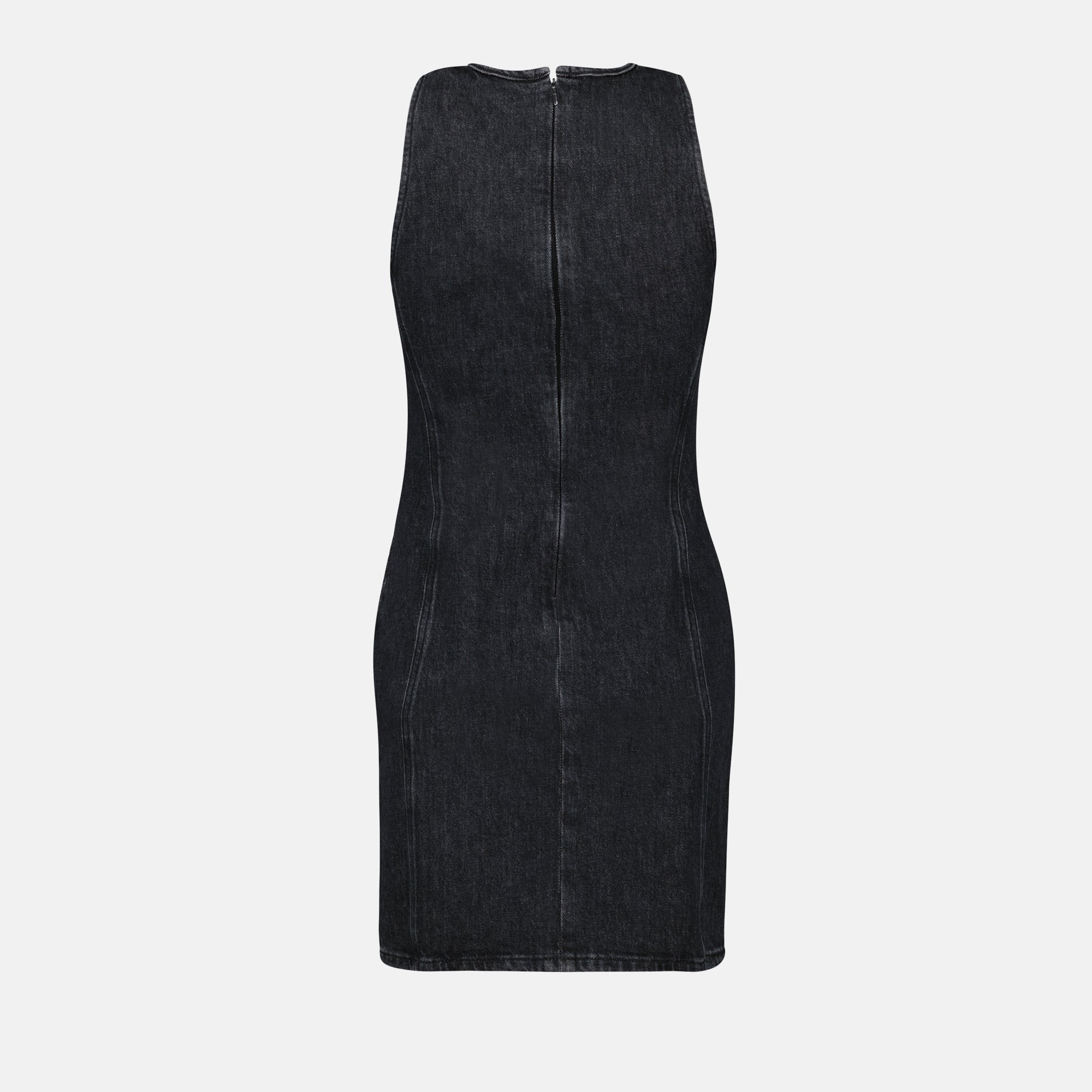 Vestidos Vestido Denim De-Ferriz-Fsd Diesel Preto Femme