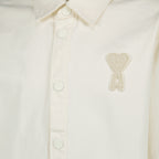 Imagen del artículo Camisa de algodón blanca de la marca Ami PARIS para Unisex - Temporada Primavera-Verano 2026 - Vista Detallada_1