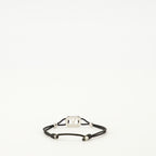 Imagen del brazalete de cordón VLogo de la marca Valentino Garavani para Hombre - Temporada Otoño-Invierno 2025 - Vista Trasera