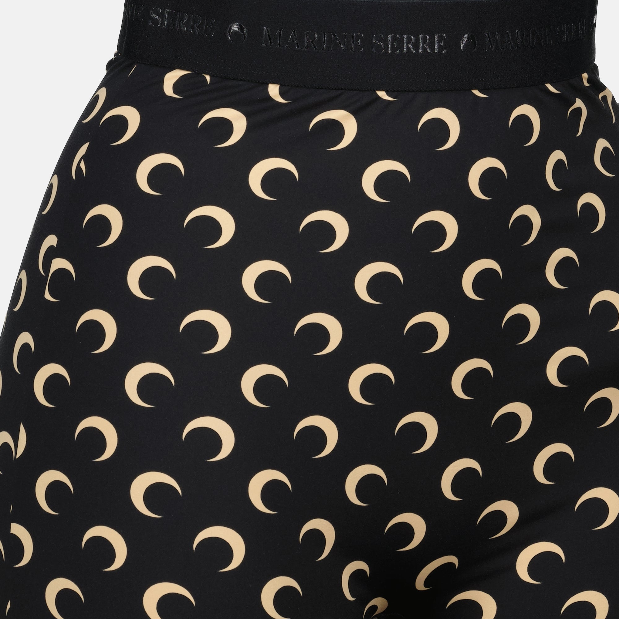 Shorts Short cycliste Jersey Moon Marine Serre Noir Femme
