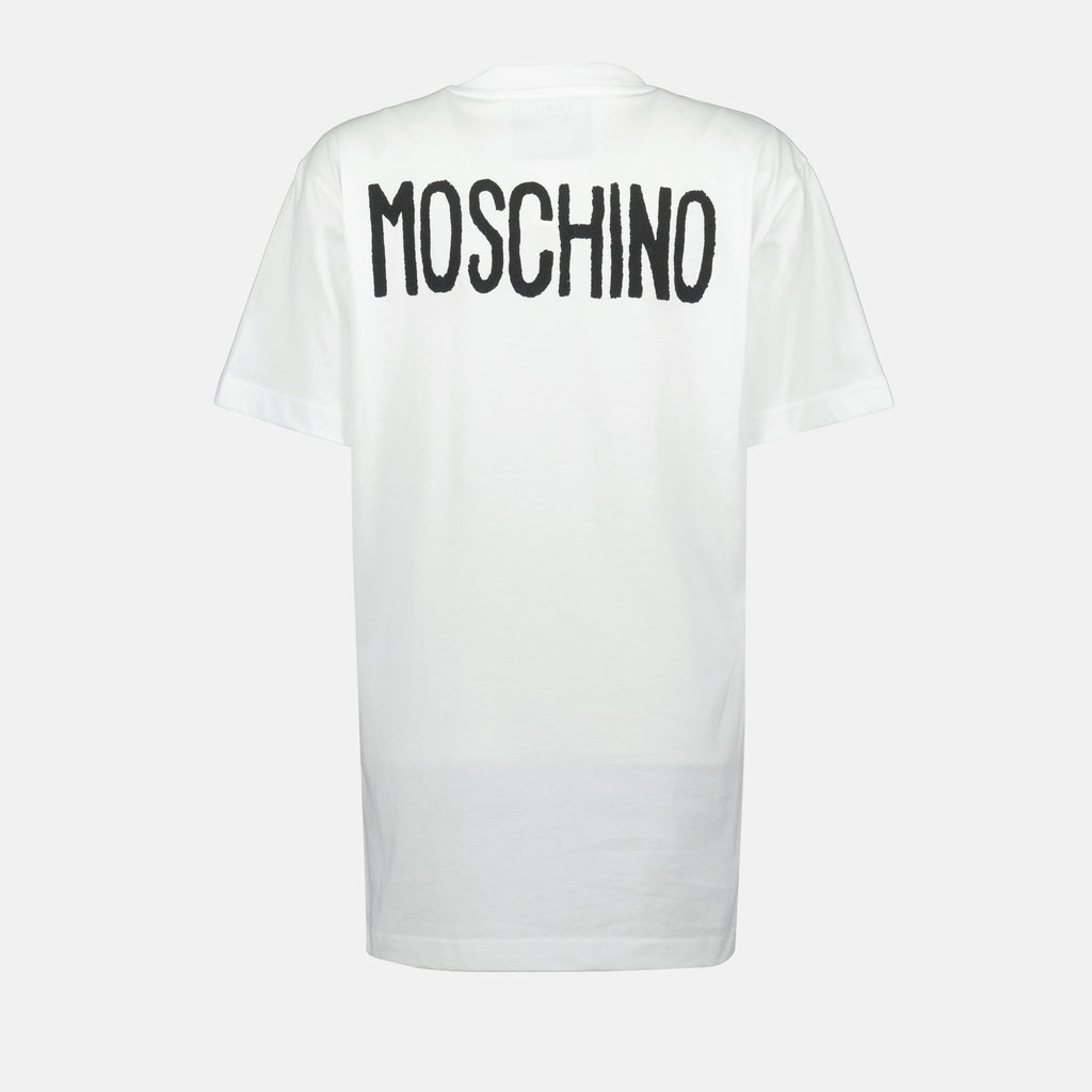 T-Shirts T-Shirt Archive Slogan Moschino Weiß Femme