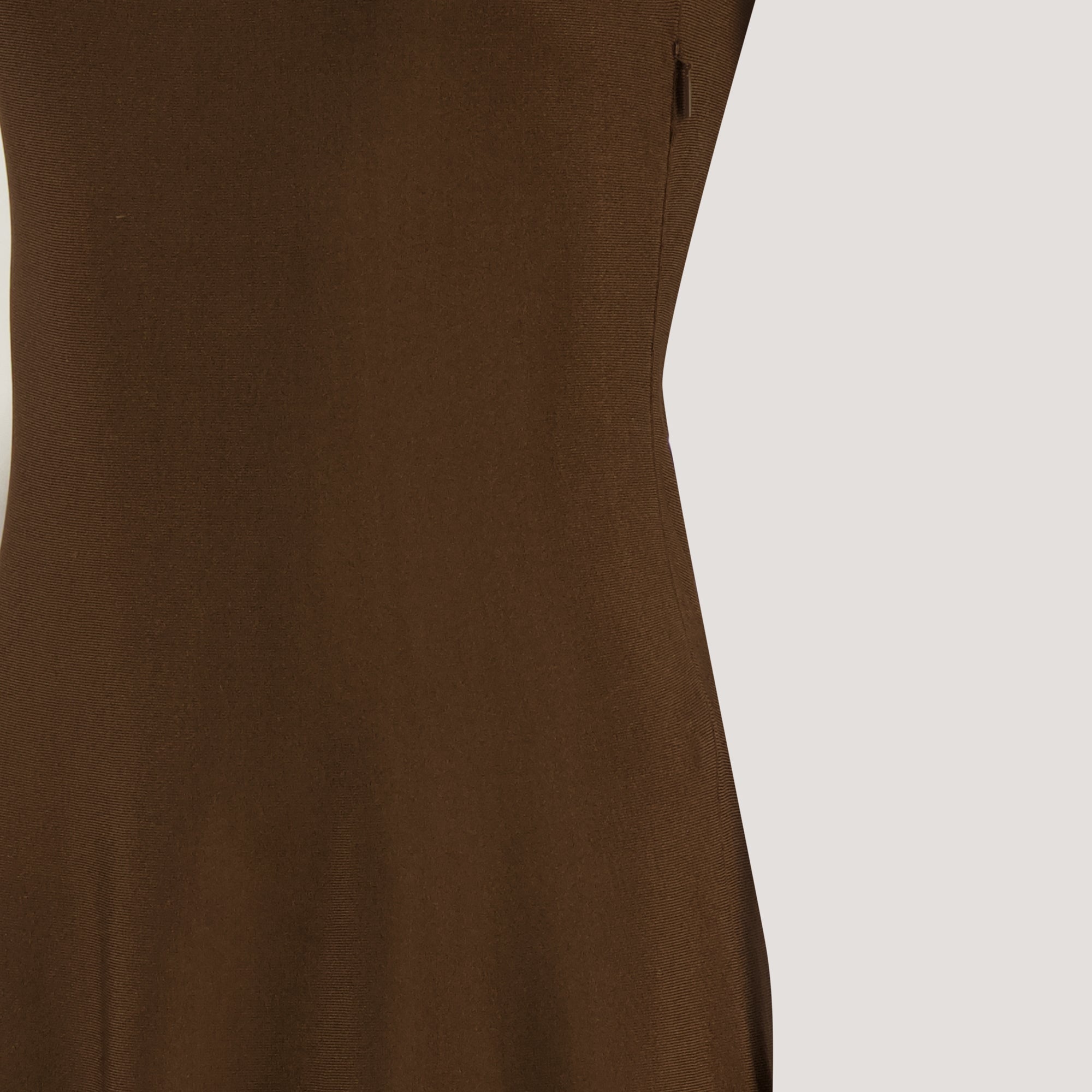 Robes Robe en tissu Fendi Marron Femme