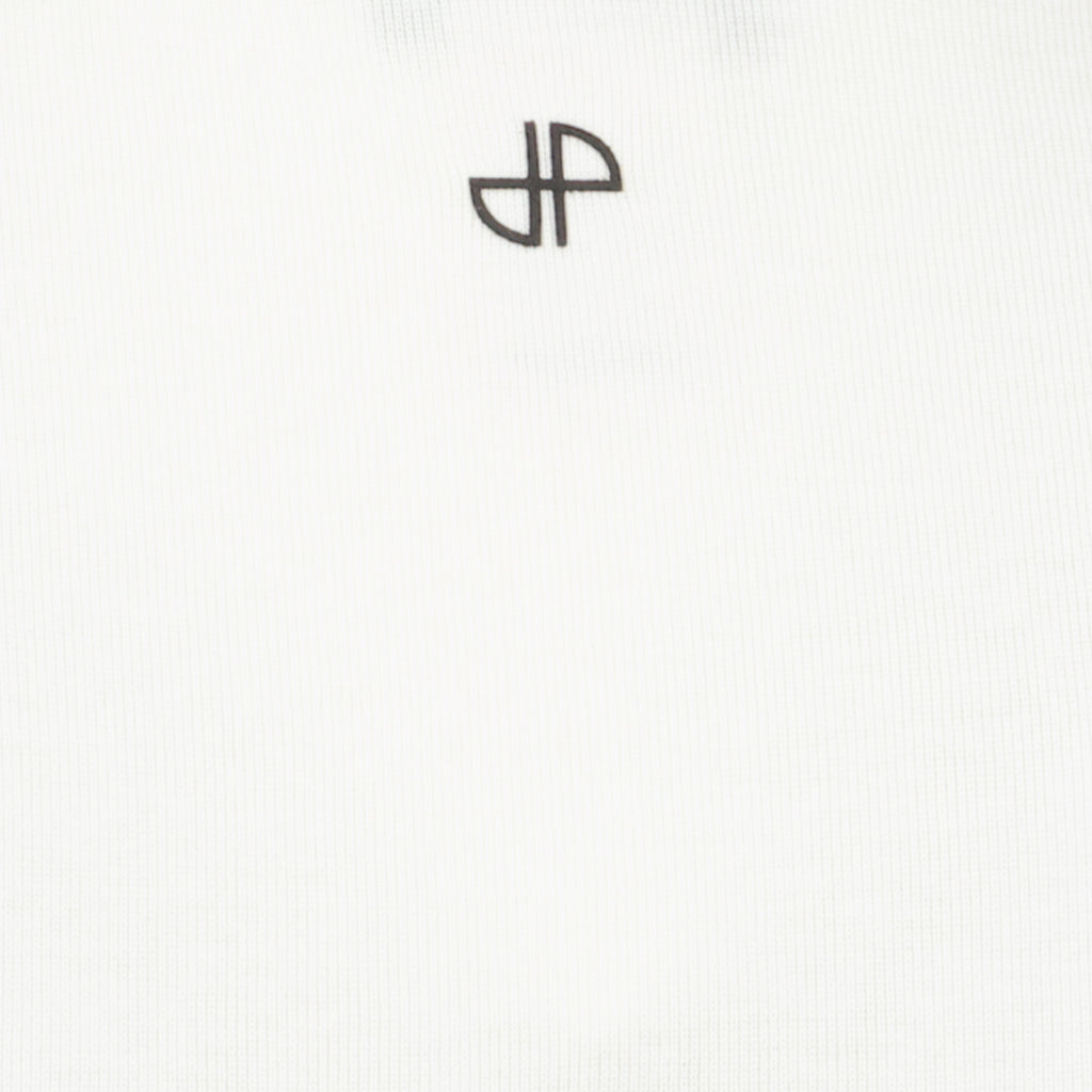 Immagine dell'articolo Top in cotone bianco a costine del marchio Patou per Donna - Stagione Primavera-Estate 2026 - Vista Dettagliata_2