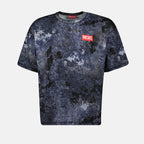 T-shirt T-Shirt Stampata T-Boxt-R12 Diesel Blu Uomini