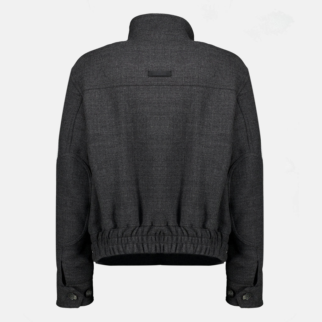 Vestes グレー ハリントンジャケット Ami PARIS Gris Unisexe
