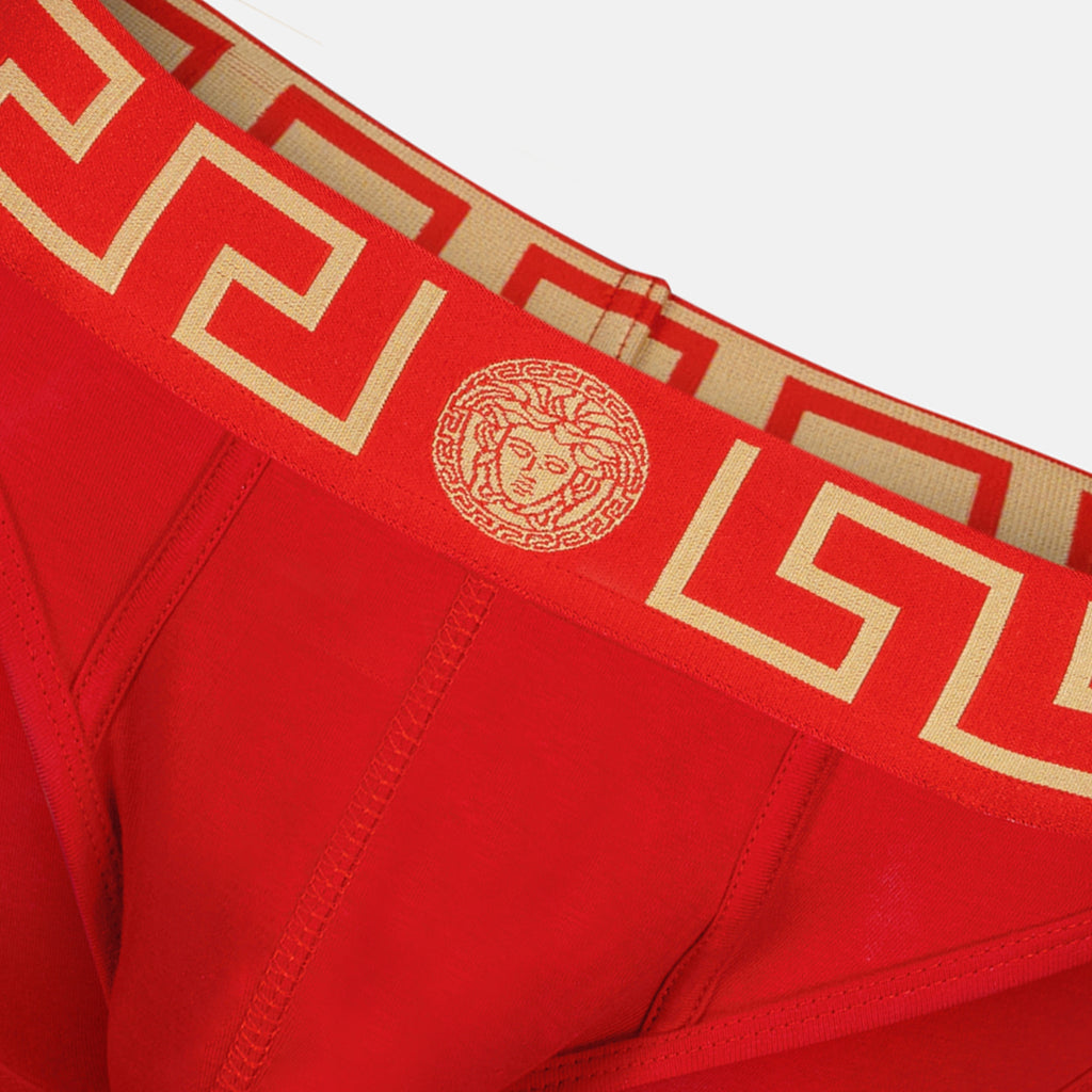 Intimo e homewear Slip Medusa Greca Versace Rosso Homme