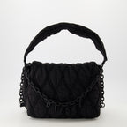 Sacs à main et épaule Sac Charm-D en nylon matelassé Diesel Noir Femme