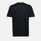 Imagen del artículo T-shirt de logo de cuero de la marca Moncler para Hombre - Temporada Otoño-Invierno 2025 - Vista Detallada_2