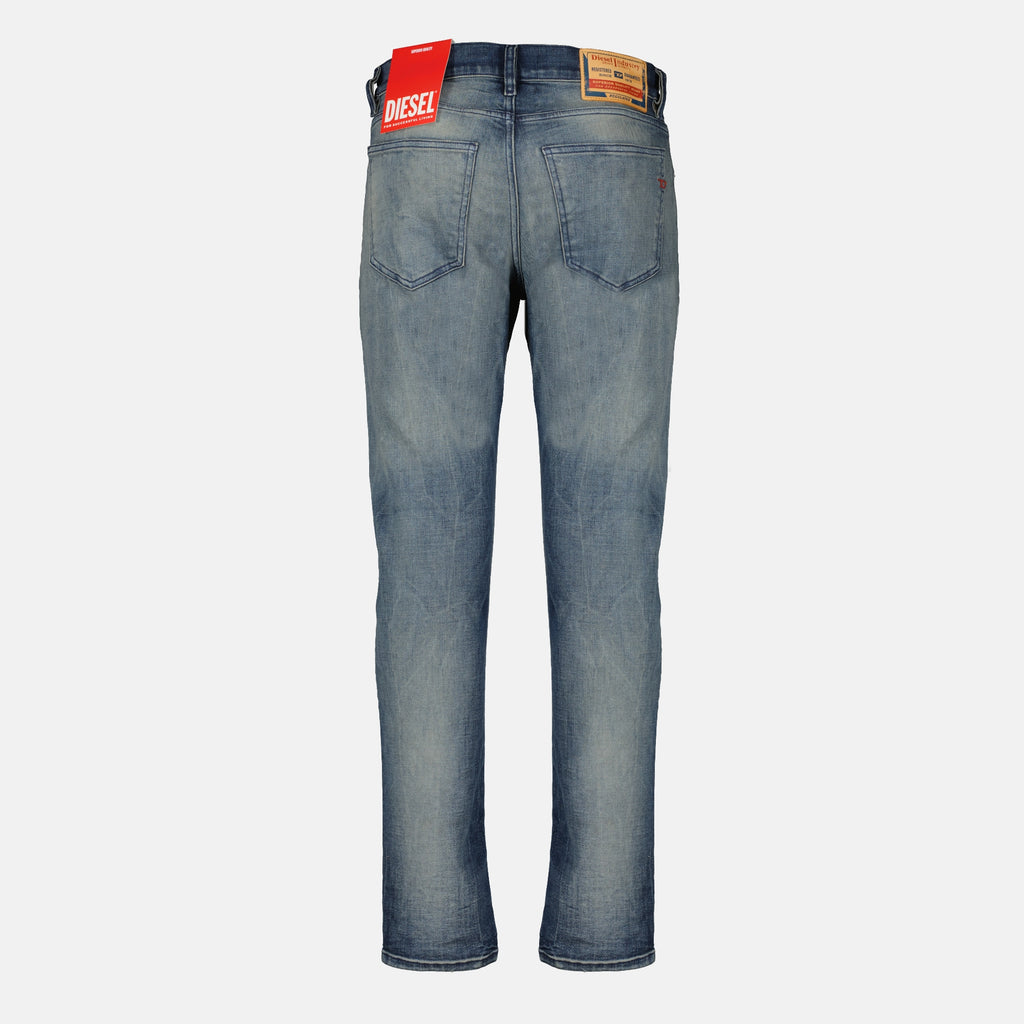 Pantalons D-Struckt 2019 L2 ブルーデニムジーンズ Diesel Bleu Homme