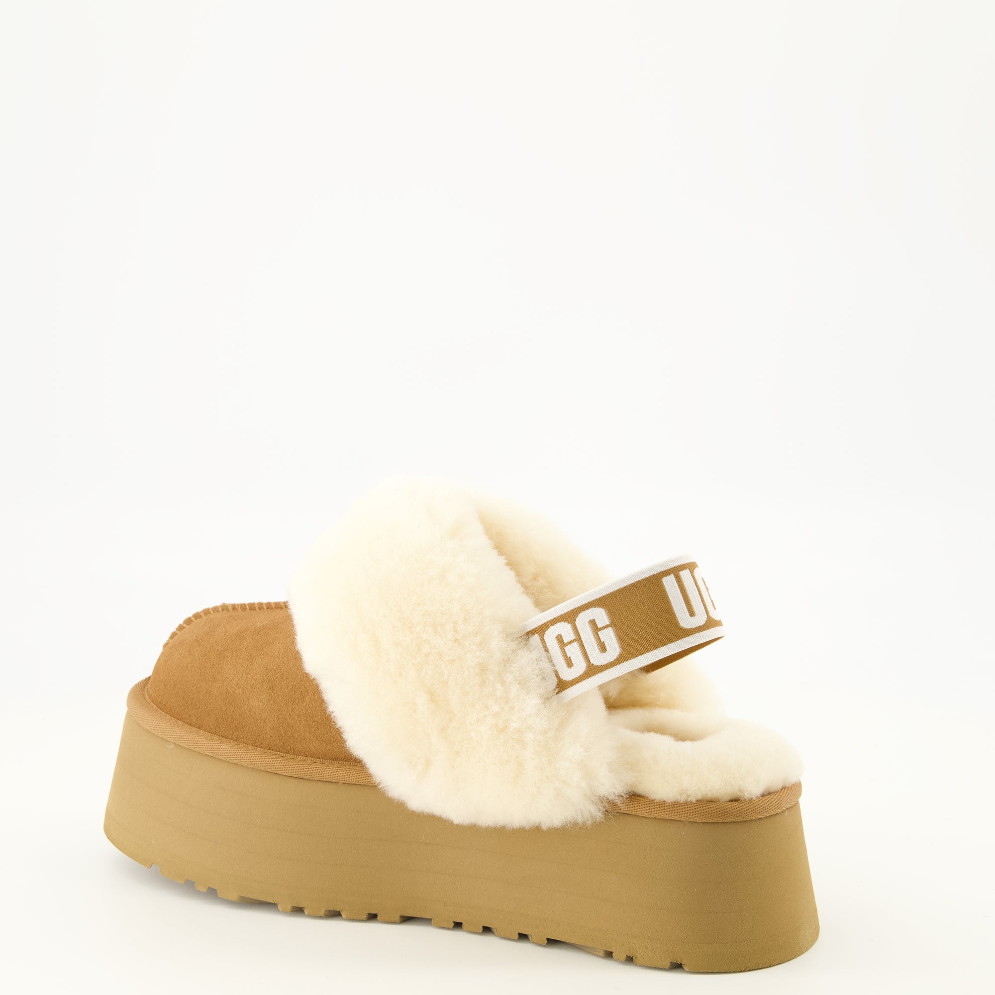 Chaussures ouvertes Funkette Brown Slippers Ugg Marron Femme