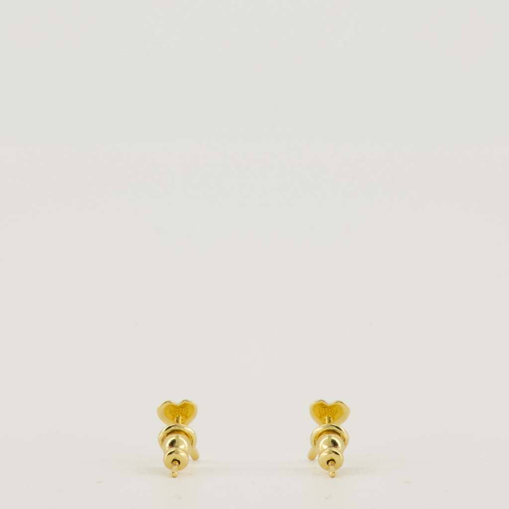 Image of the item Golden Heart Friend Earrings by the brand Ami PARIS for Women - Spring-Summer 2026 - Back View