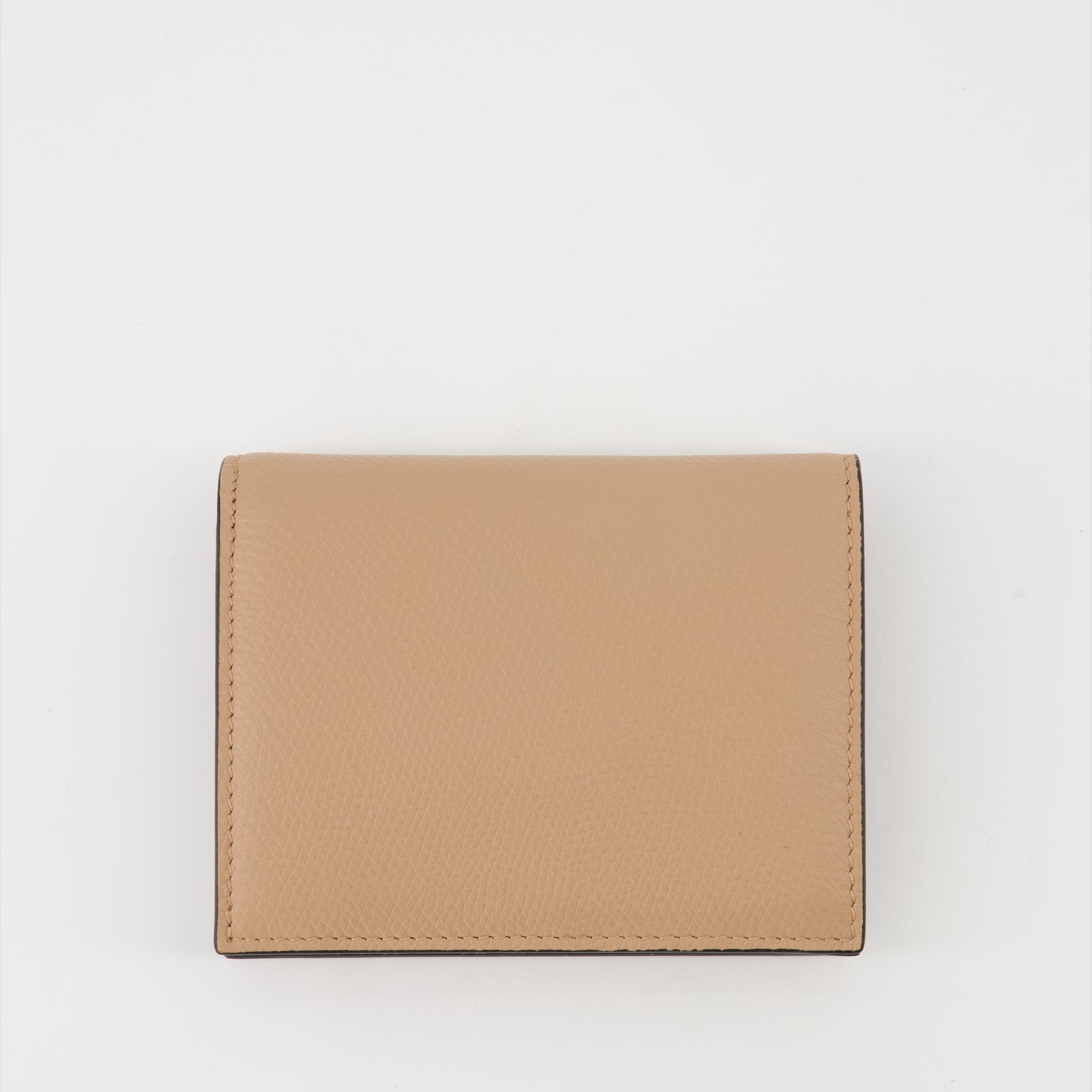 Petite maroquinerie Portefeuille VLogo Signature Valentino Garavani Beige Femme