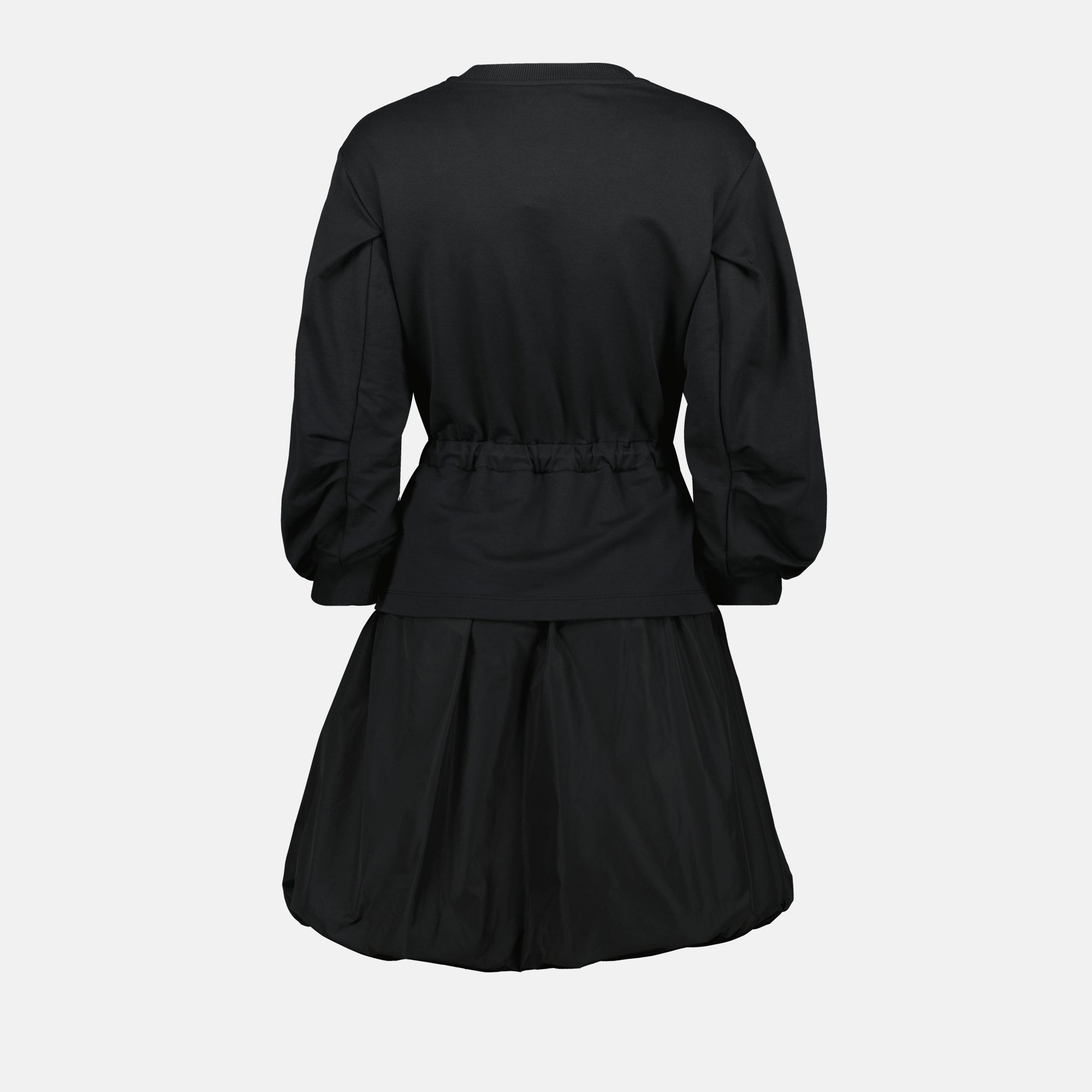 Abiti Abito bi-materico Moncler Nero Femme