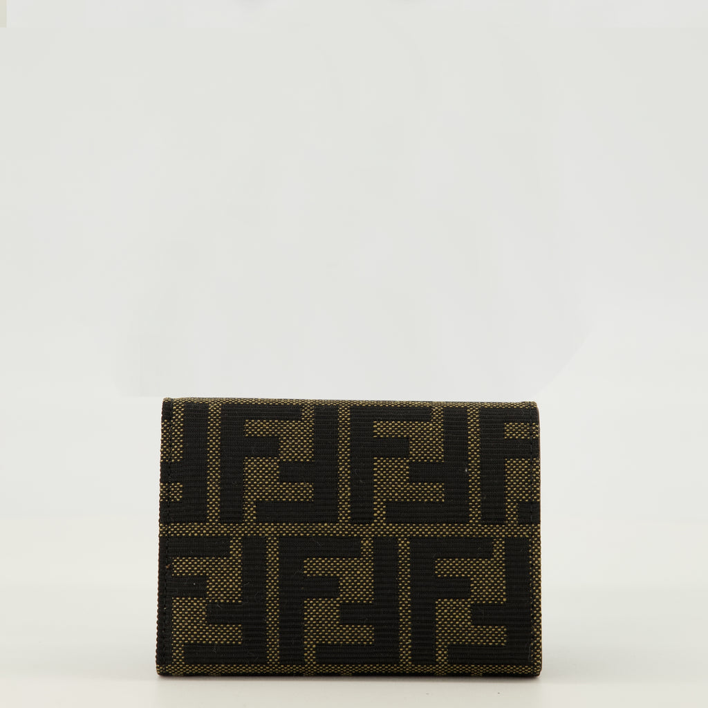Petite maroquinerie Mini Portefeuilles Tube Fendi Marron Femme
