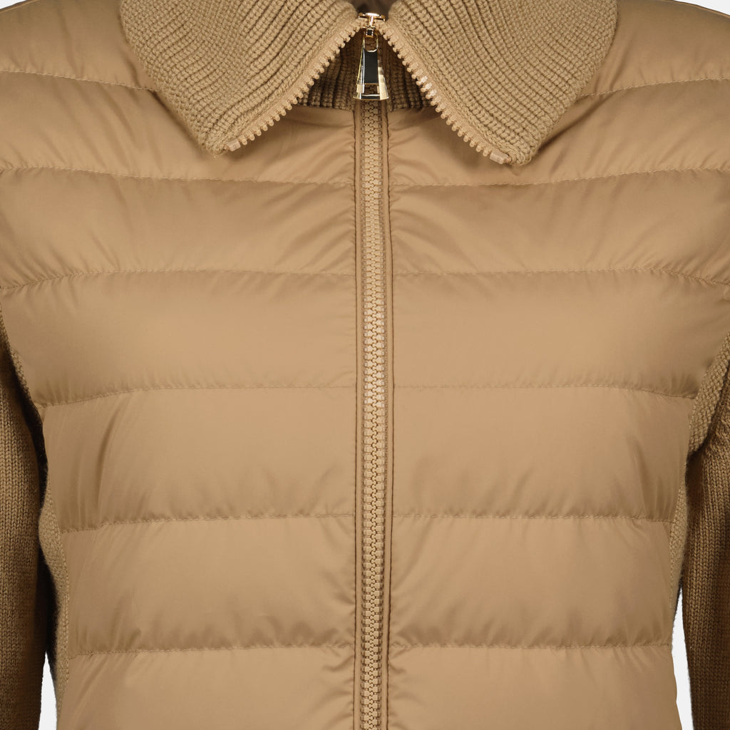Imagen del artículo Chaqueta de dos materiales de la marca Moncler para mujer - Temporada Otoño-Invierno 2025 - Vista Detallada_2