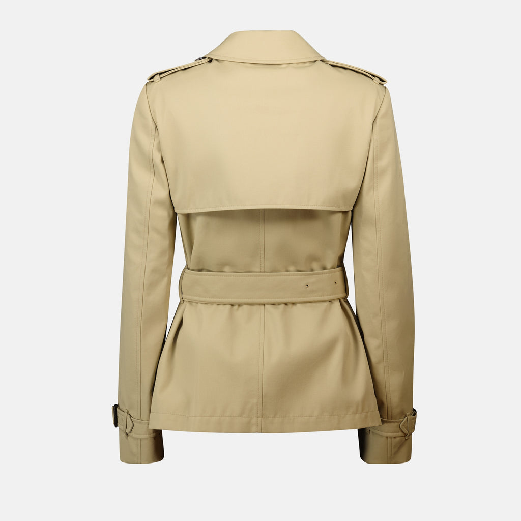 Cappotti Cappotto Trench Corto Burberry Beige Femme