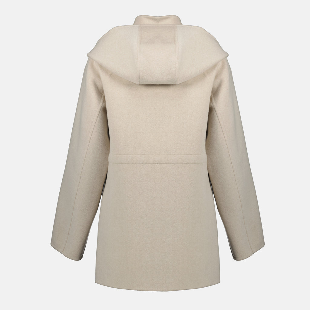 Image de l'article Parka FF en laine de la marque Fendi pour Femme - Saison Automne-Hiver 2025 - Vue de Dos