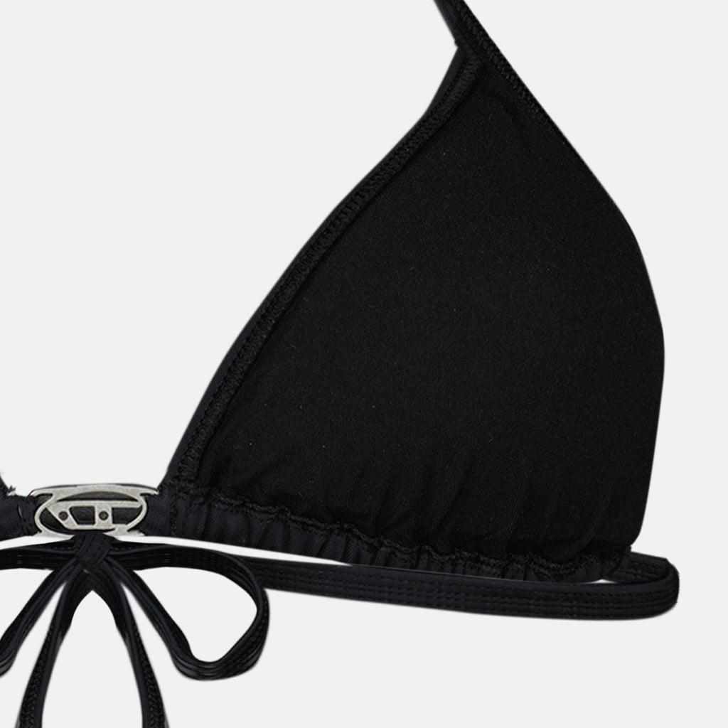 Image de l'article Haut de bikini Elettra en nylon noir de la marque Diesel pour Femme - Saison Printemps-Été 2026 - Vue détaillée_2