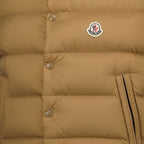 Vestes Giacca in Piuma Senza Maniche Tibb Moncler Beige Homme