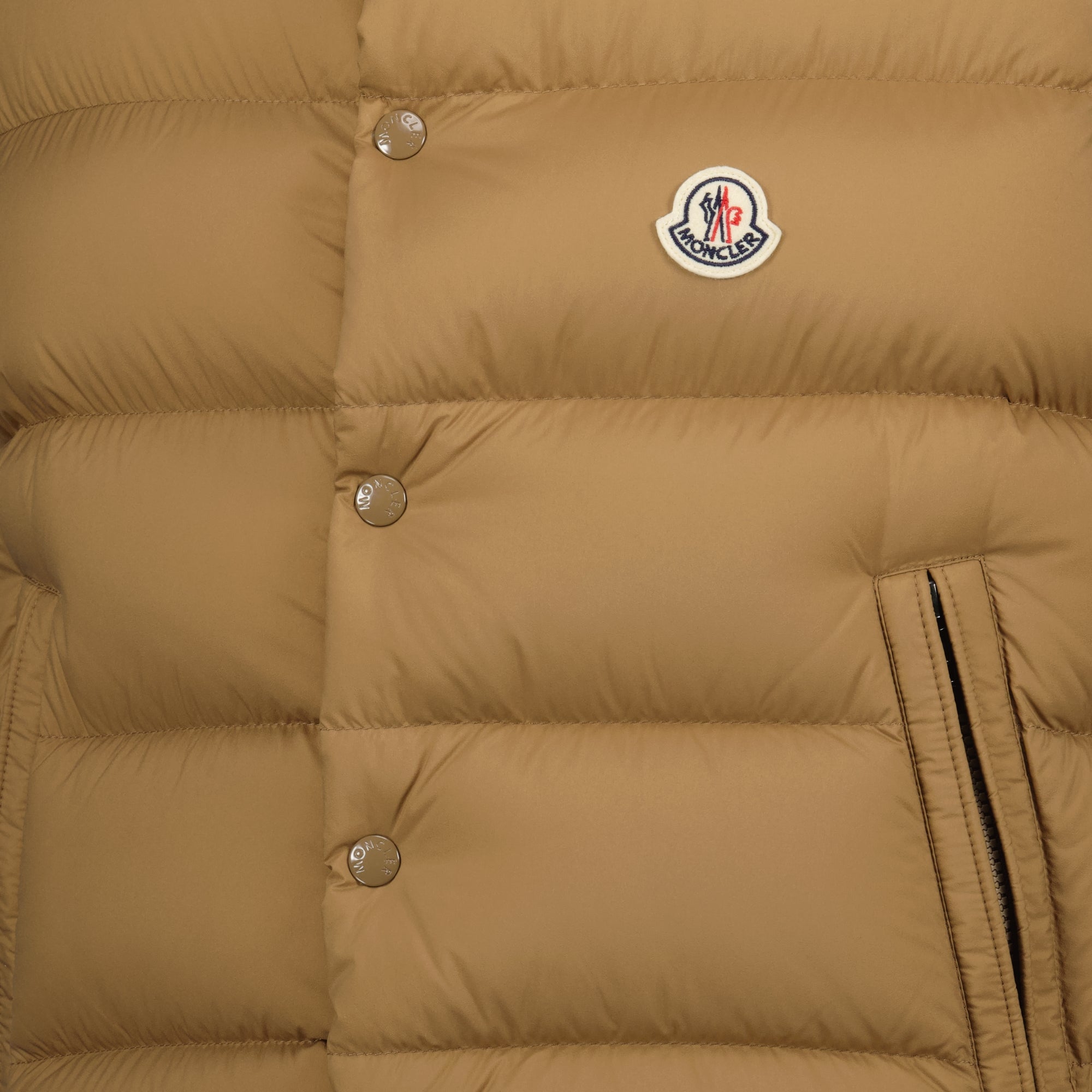 Vestes Tibb Ärmellose Daunenjacke Moncler Beige Homme