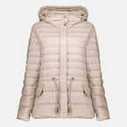 Manteaux ベージュ・レイエス・ダウンジャケット Moncler Beige Femme