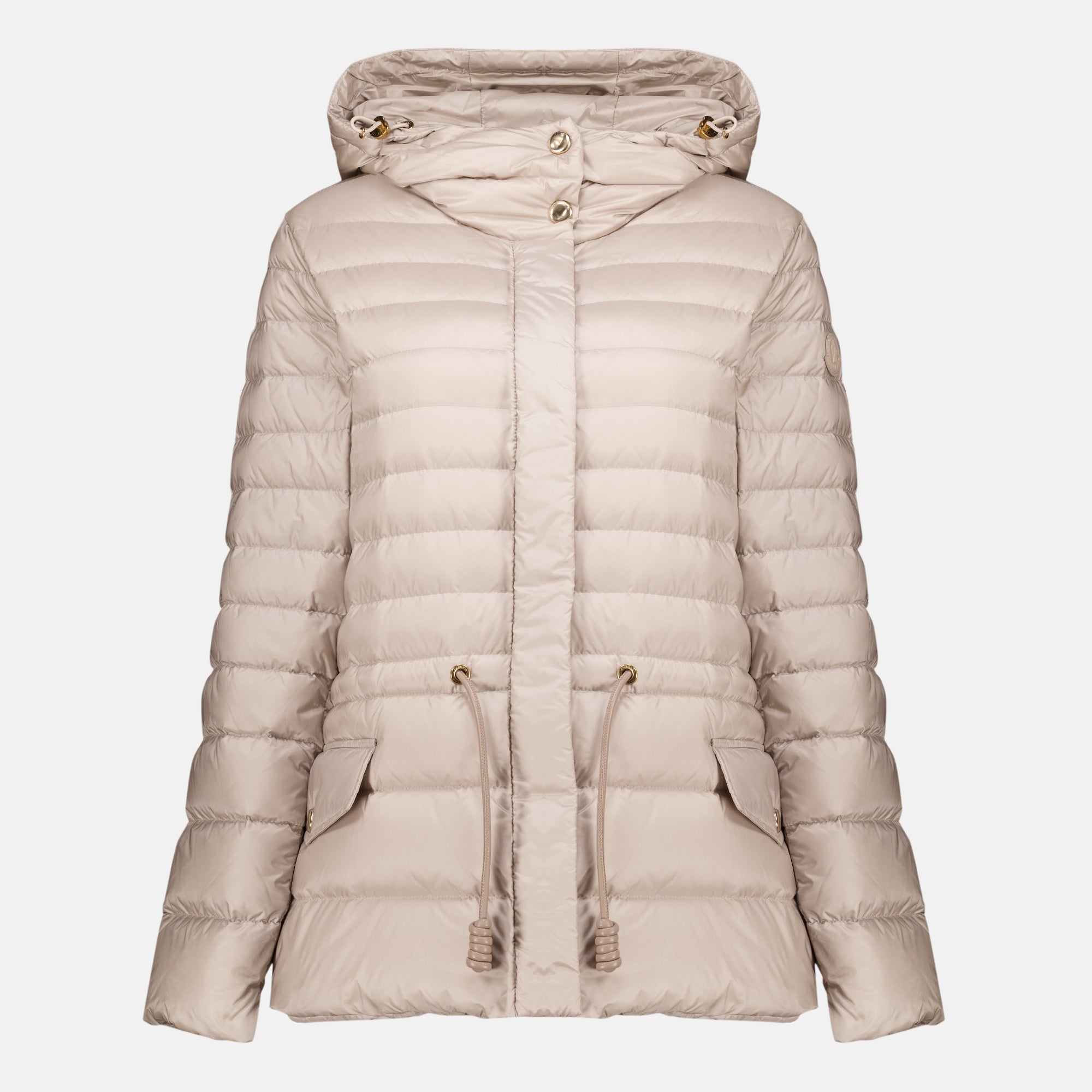 Manteaux Chaqueta de plumas Raies Beige Moncler Beige Femme