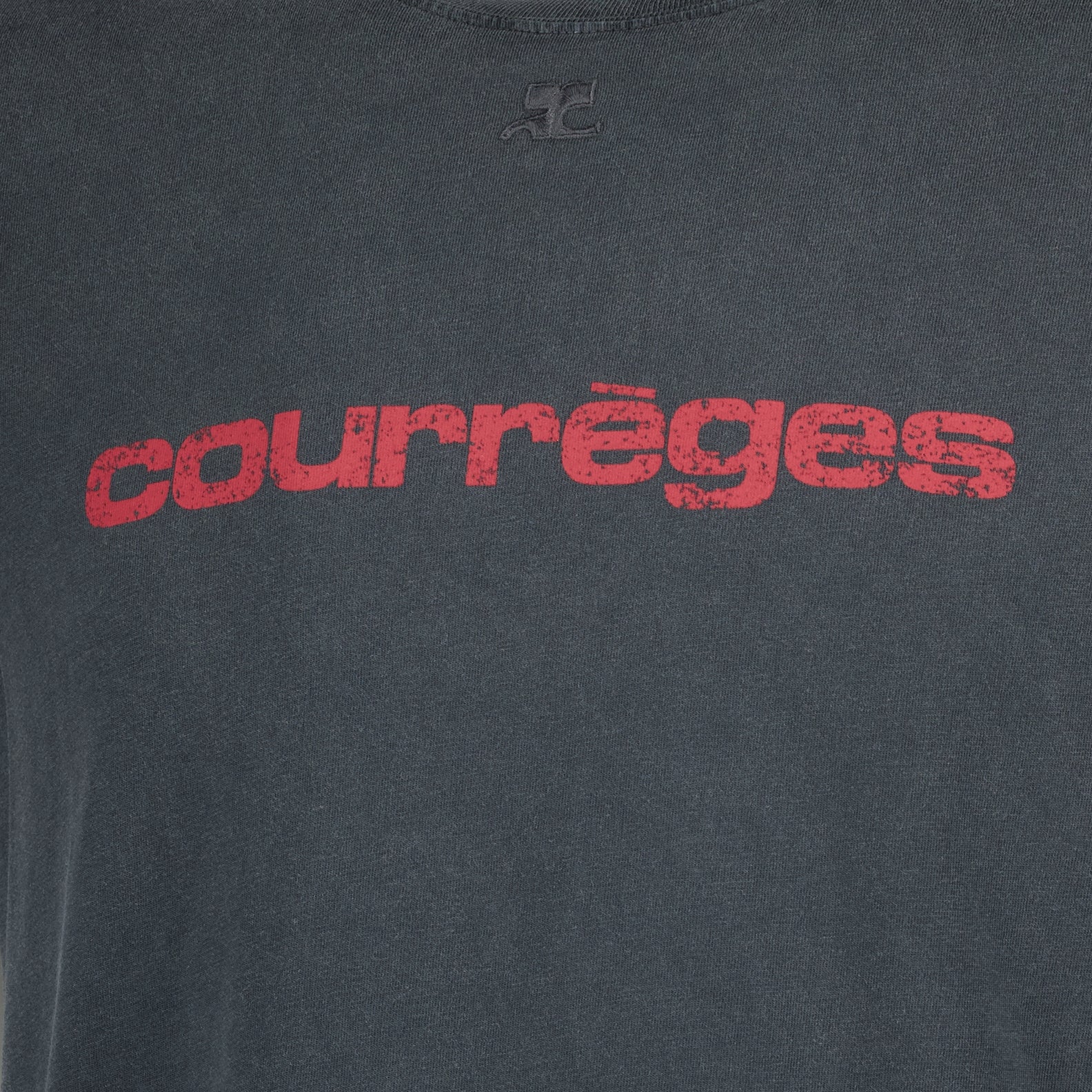 T-shirts AC Printed T-shirt Courrèges Gray Homme