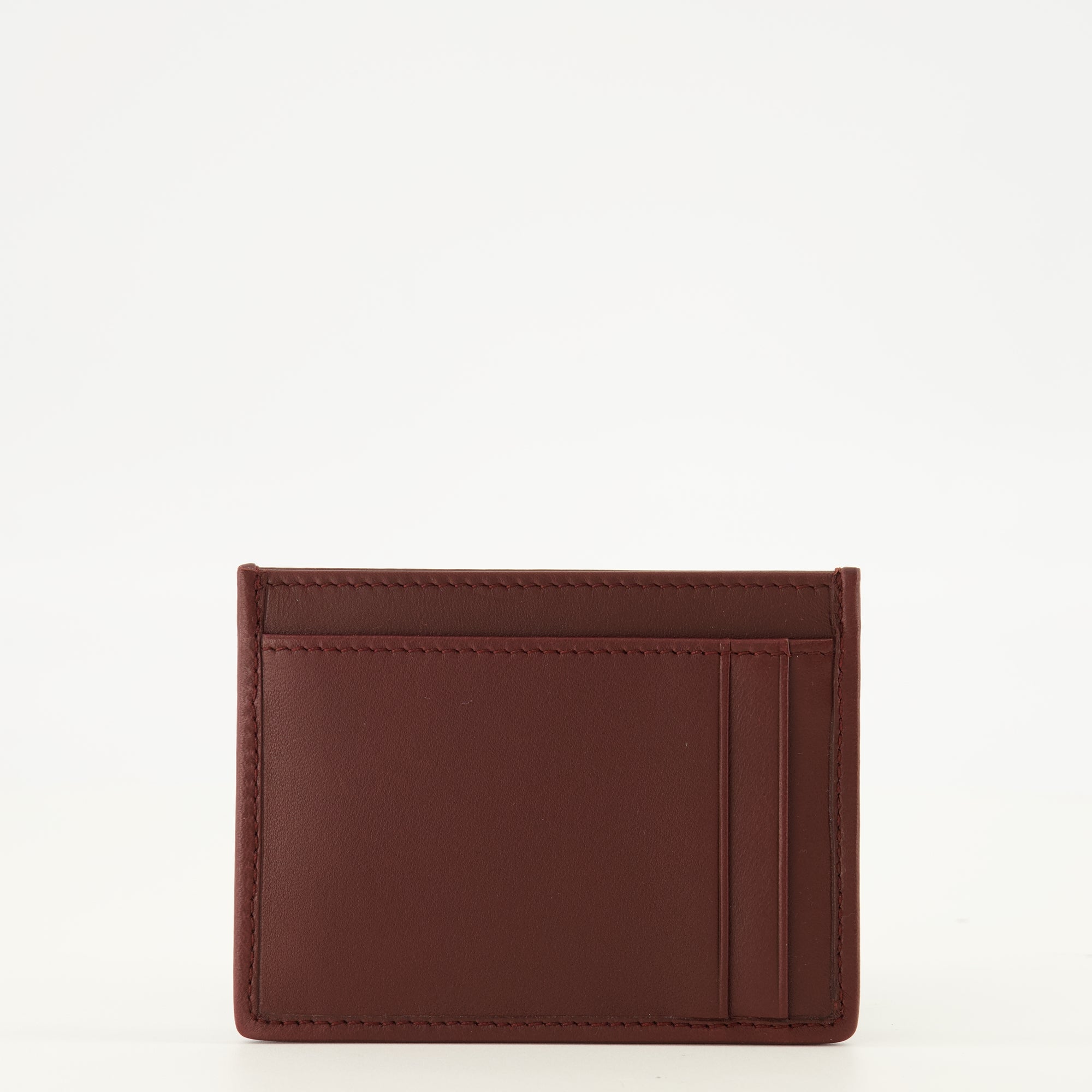 Petite maroquinerie Porte-cartes en cuir matelassé bordeaux Miu Miu Bordeaux Femme
