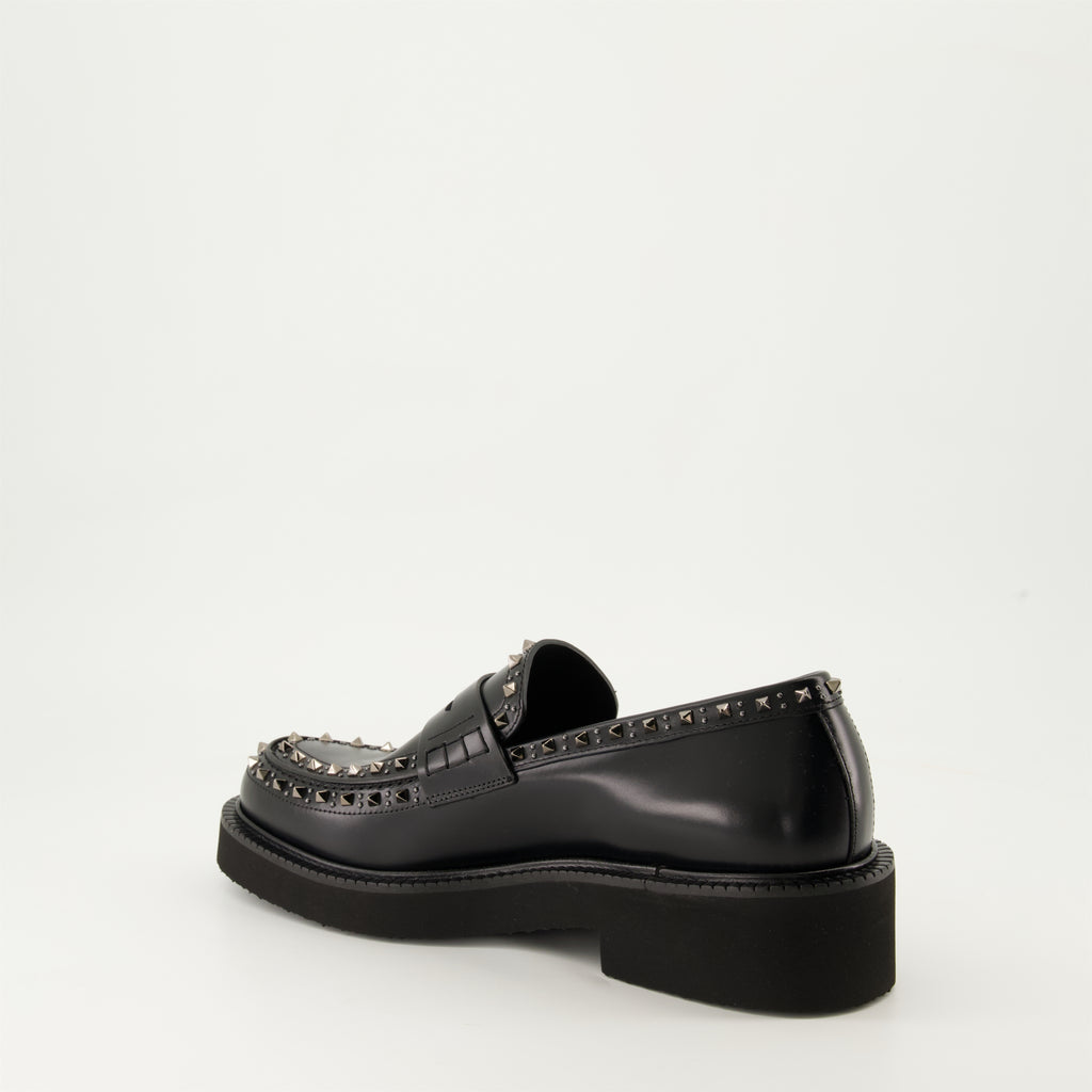 Mocassins Mocassins Gentleglam en cuir Valentino Garavani Noir Homme